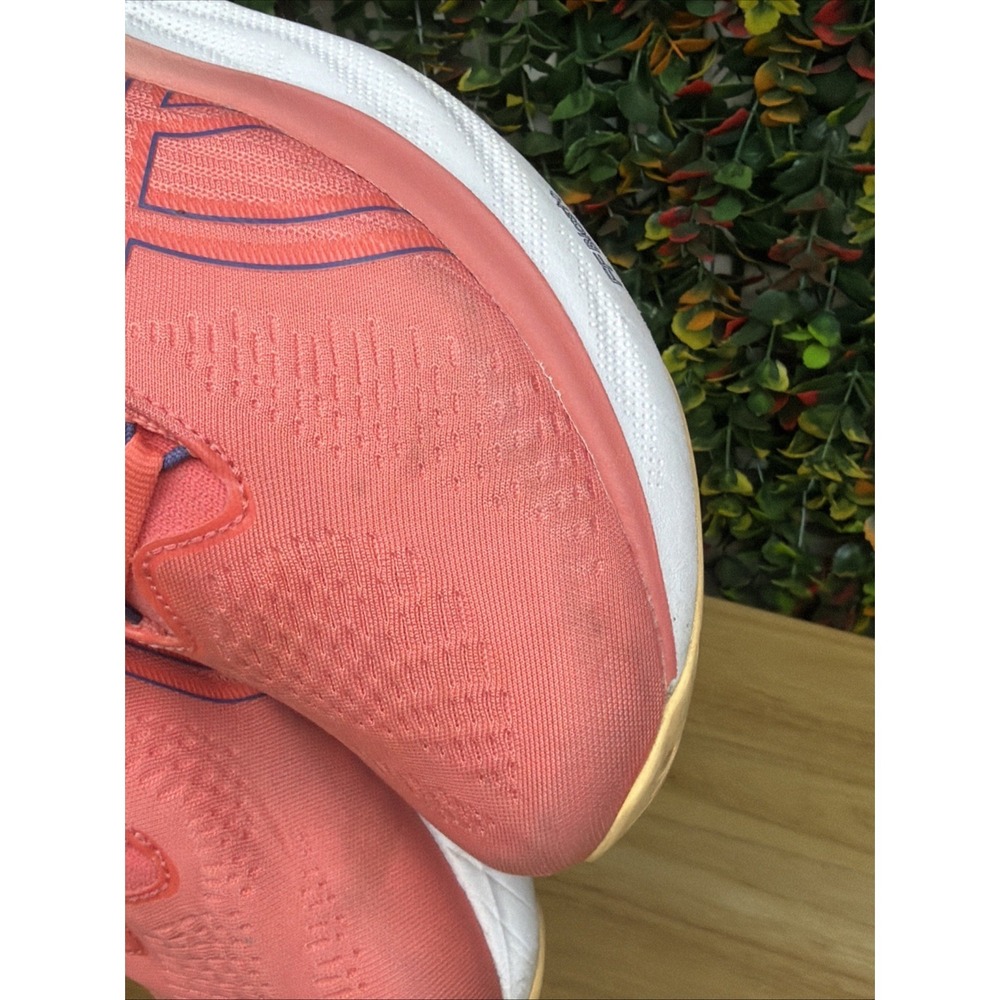 Asics Gel-Nimbus 25 Running Shoes Sneakers 1012B356 Orange Yellow Womens 7.5 GUC - Picture 12 of 12